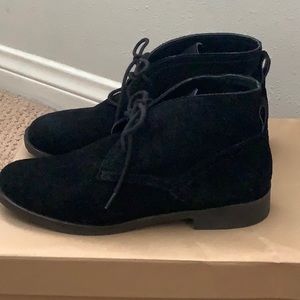 New Lucky Brand Garboh Black Suede Boot 7